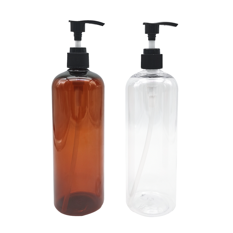 Flacone di lozione gel doccia shampoo