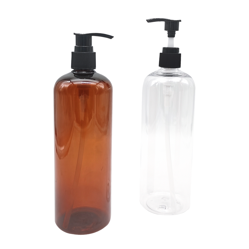 Flacone di lozione gel doccia shampoo
