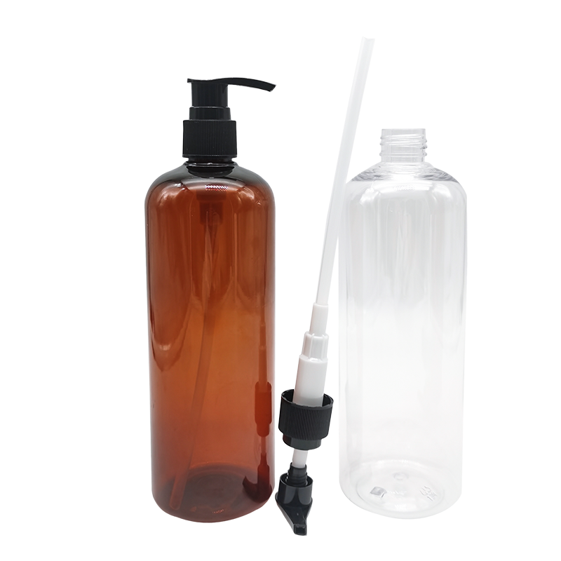 Flacone di lozione gel doccia shampoo