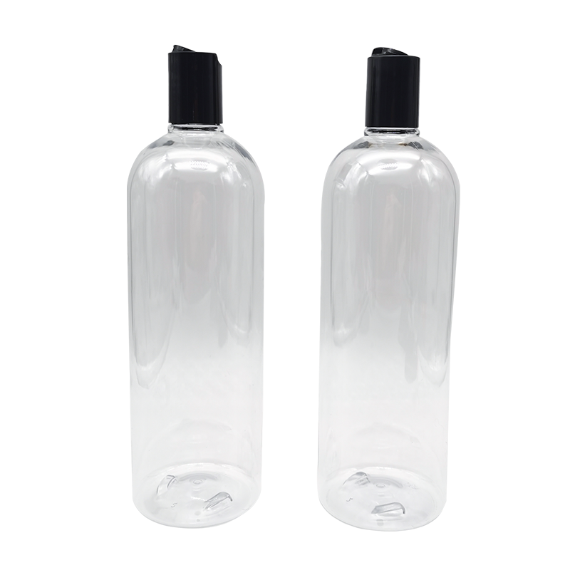 Flacone di gel doccia shampoo lozione per il corpo trasparente