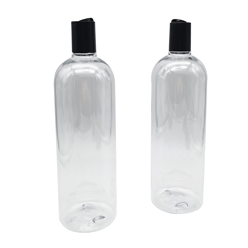 Flacone di gel doccia shampoo lozione per il corpo trasparente