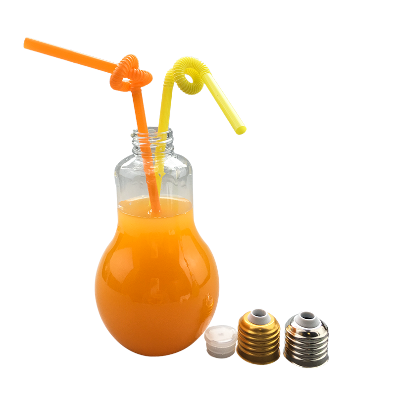 Bottiglia di succo di tè al latte con bulbo da 300 ml