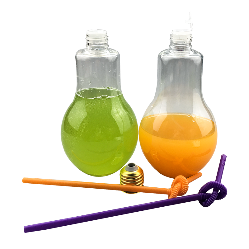 Bottiglia di succo di tè al latte con bulbo da 400 ml