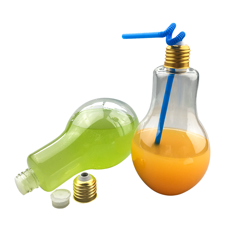 Bottiglia di succo di tè al latte con bulbo da 400 ml