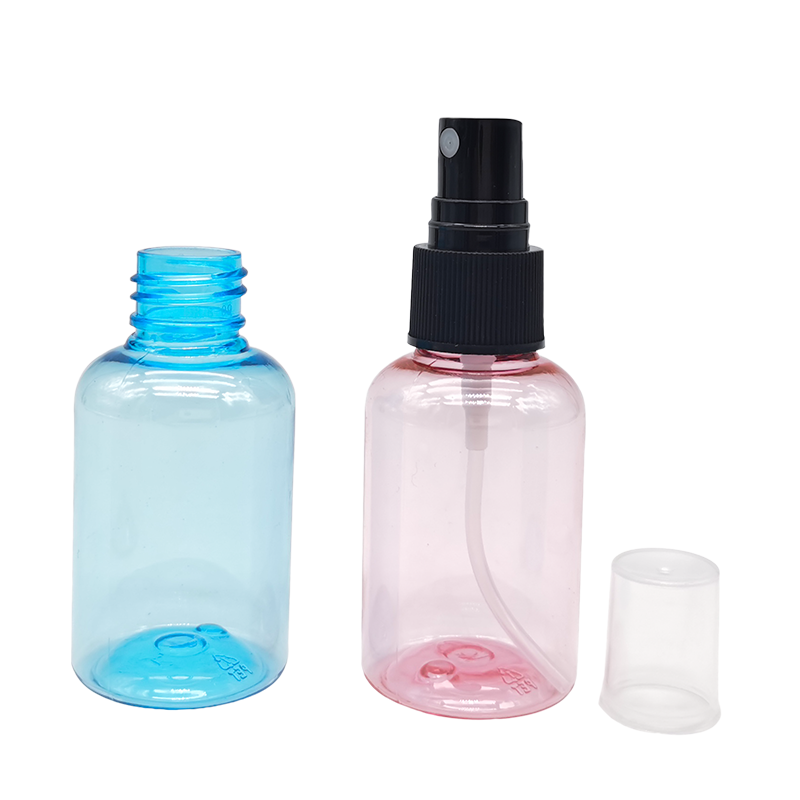 Flacone spray di profumo colorato